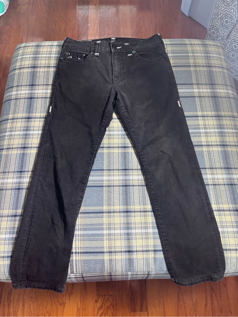 True Religion Rocco Flap Relaxed Skinny‎ Jeans
